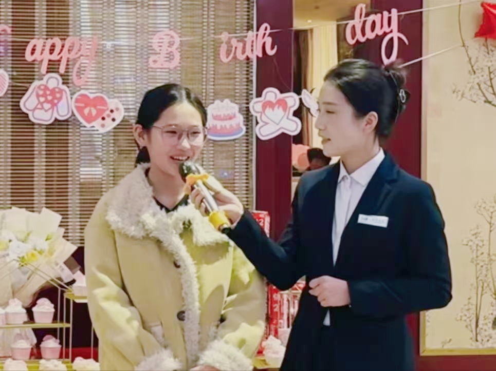 人生第一次，主持夢的初次綻放